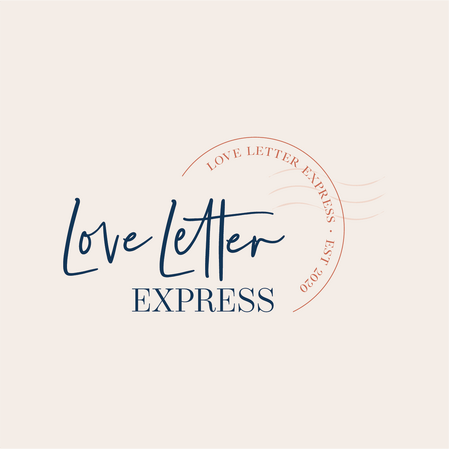 Love Letter Express Web Design, illustration, stationery. Northland designer