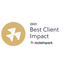 Best Branding Package award winner from Rocketspark's 2021 Conference