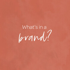 Find out what makes a brand and a logo, and the difference between!
