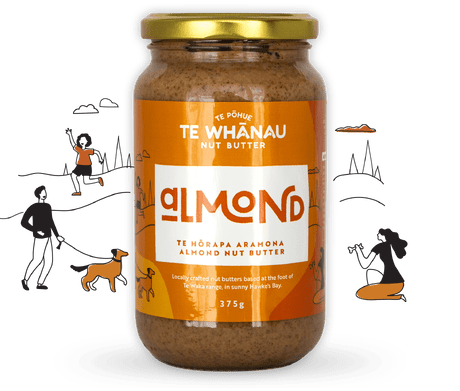 Almond nut butter locally handmade in Hawkes Bay, NZ