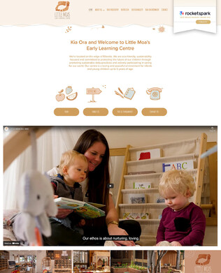 Little Moas Rocketspark Website | Early Learning Centre Auckland | Daycare