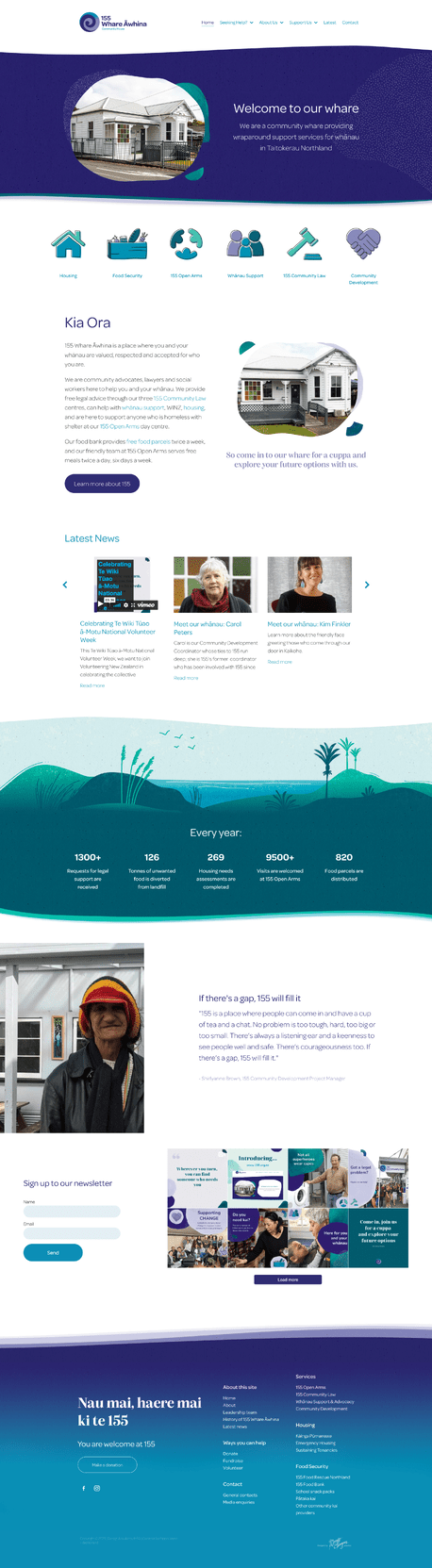 Riverside Escapes | The After view of a well designed website