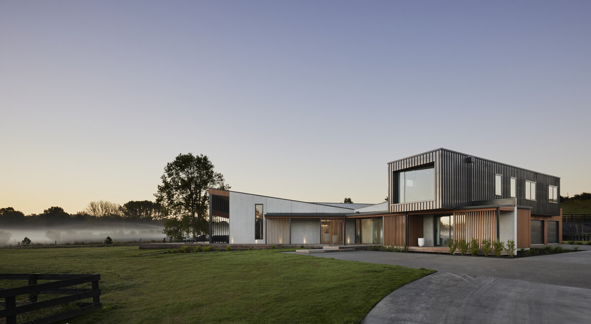 Perfect Rural Town Design Archipro Article: Unique contemporary design in a rural setting ...