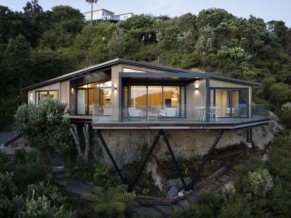 2025 Runner-Up NZ Designer New Home of the Year in the Trends International Design Awards.