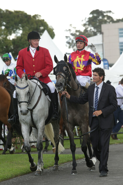 Belle Du Nord returns after her win in the Gr.2 Cal Isuzu Stakes - Trish Dunell