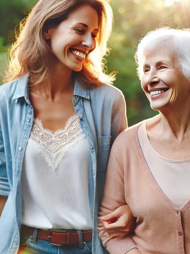 Nana & Granddaughter