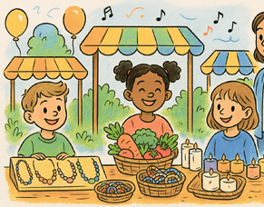 The Community Power of a Kids Market: Growing Confidence Through Child-Focused Entrepreneurship