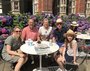 Catch up with Bridget, Kevin and Caitlin, Kumlebens and Prices, and Chiara's Parents