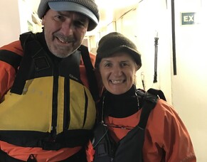 Kayaking in Mikkelson Bay, and First Zodiac Cruise at Cierva Cove