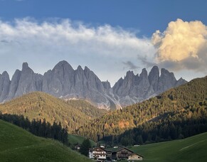 Santa Magdalena in the Dolomites, South Tyrol, Italy