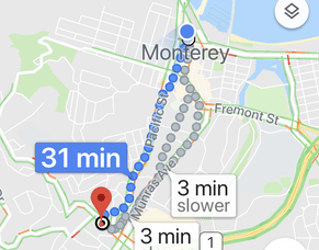 Washing day in Monterey