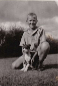 Bill with pup