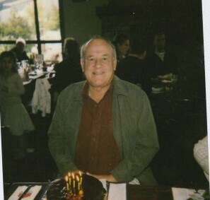 Bill celebrating a birthday