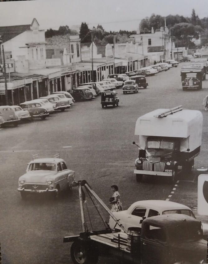 Raetihi Main Street - 1960's