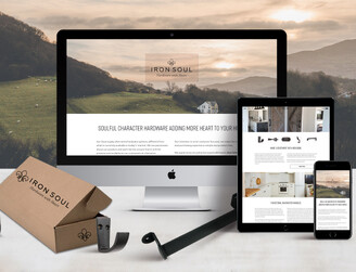 Iron Soul - BRAND IDENTITY, WEBSITE DESIGN