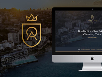 Prestige Academy - BRAND STRATEGY, IDENTITY DESIGN + WEBSITE DESIGN