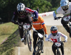 Bearman scores first victory in UCI BMX Racing World Cup in Netherlands