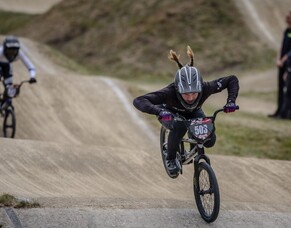 Fortunes slip in rain for Kiwi BMX Racers at UCI World Cup in Papendal