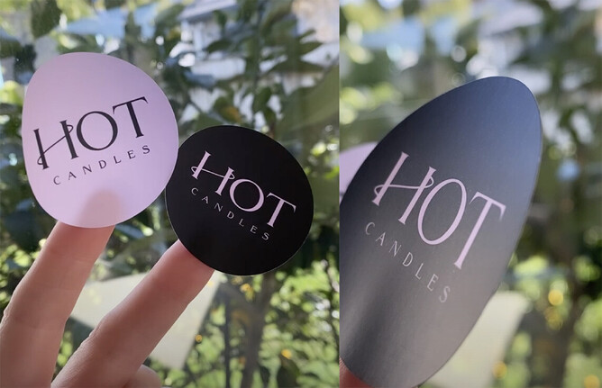 HOT Candles NZ | Homemade Decor Candles in Porirua | Packaging Stickers