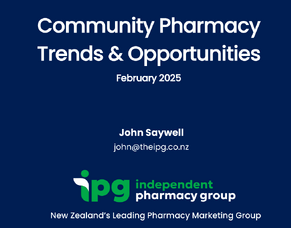 Community Pharmacy - Trends &amp; Opportunities