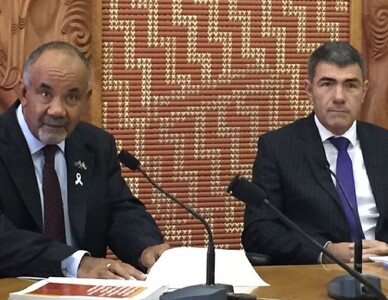 Ministers Te Ururoa Flavell and Nathan Guy