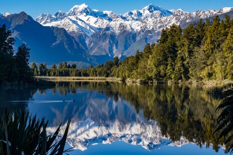 Lake Matheson Reflection 12"x18"