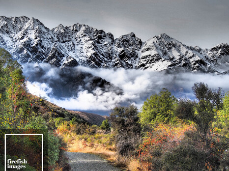 Remarkable Autumn Snow 16"x20"