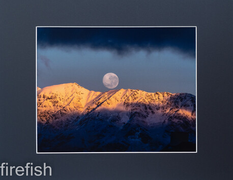 Moonset at Sunrise