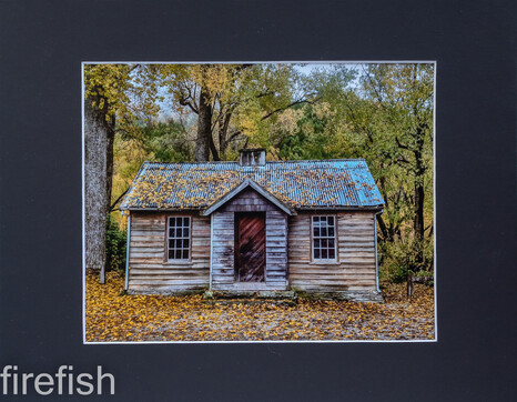 Arrowtown Old Gold Store Autumn