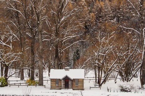 Arrowtown Old Gold Store Winter 12"x18"