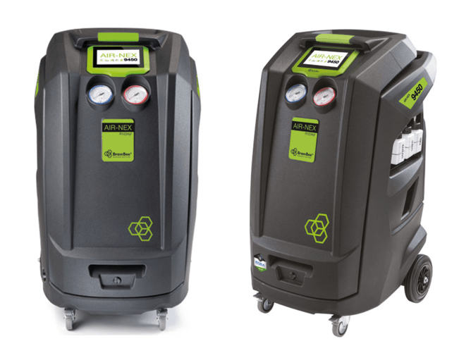 Brainbee Air-Nex 9450 servicing A/C systems