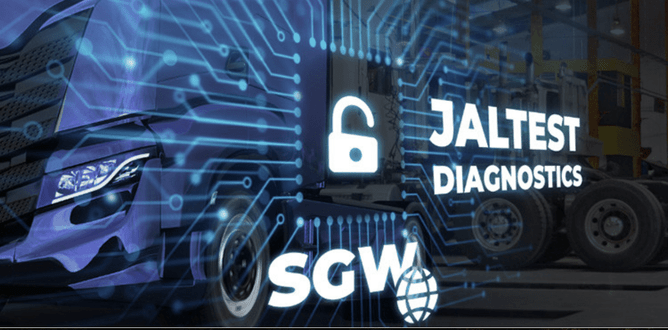 Jaltest diagnostics tools for heavy vehicle repairs
