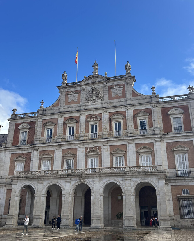 Tour of King Phillip II's Palace in Alcazar, Spain during Jaltest distributor event