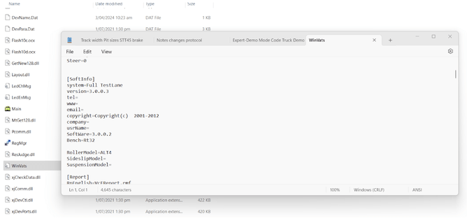 AECS team receiving software training from Cosber technical team