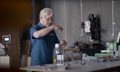 Phil Pollett - baker and engineer of commercial pie maker equipment at Pieline Systems