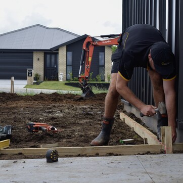 landscaping with native plants, Cambridge, Waikato