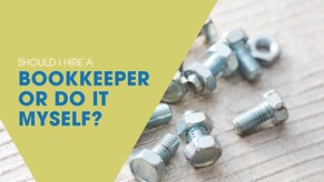 Should I Hire a Bookkeeper or Do It Myself?