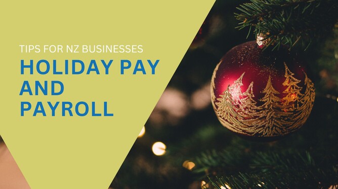 Holiday Pay and Payroll 