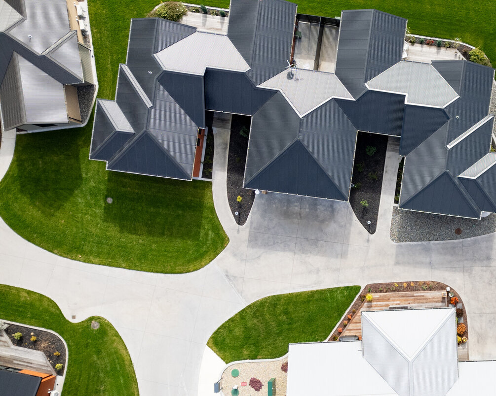 Drone view of Assisi Retirement Village