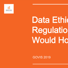 Data Ethics and Regulation