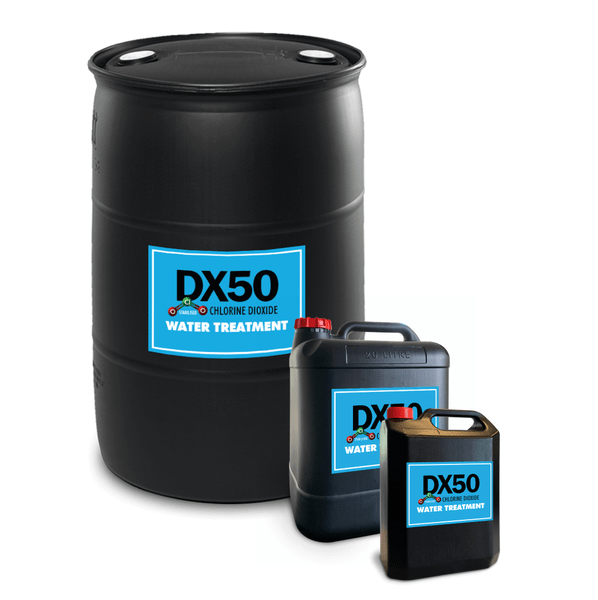 Water Tank Treatment Chlorine Dioxide NZ DX50