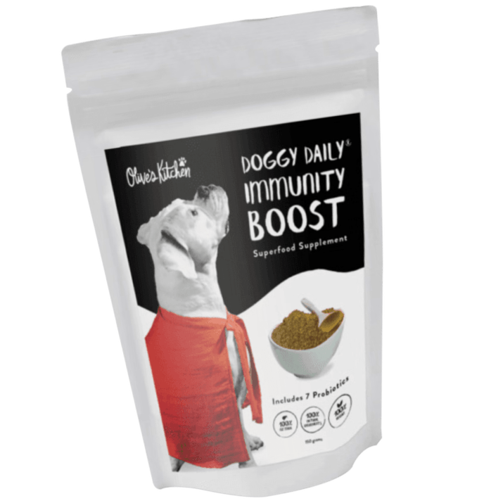 Image of Olive Kitchens Door Daily Immunity Boost product available in the Critter Care online shop. Waikato, New Zealand.