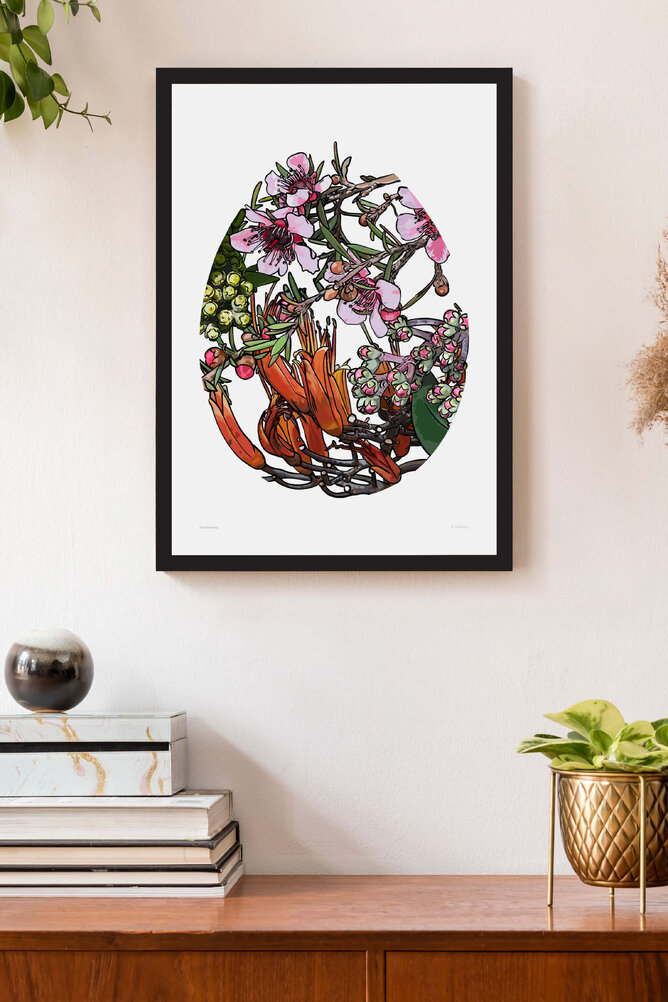 New Beginnings Wall Art Prints New Zealand by Anna Mollekin