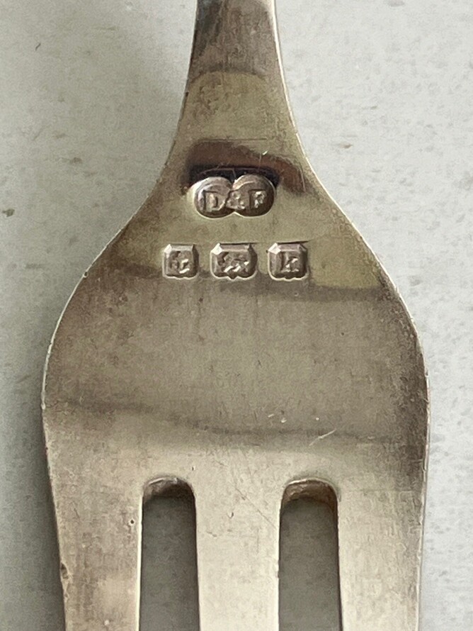 Sterling silver hallmark example