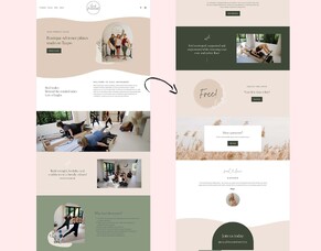 Soul Movement Website and Canva Tiles