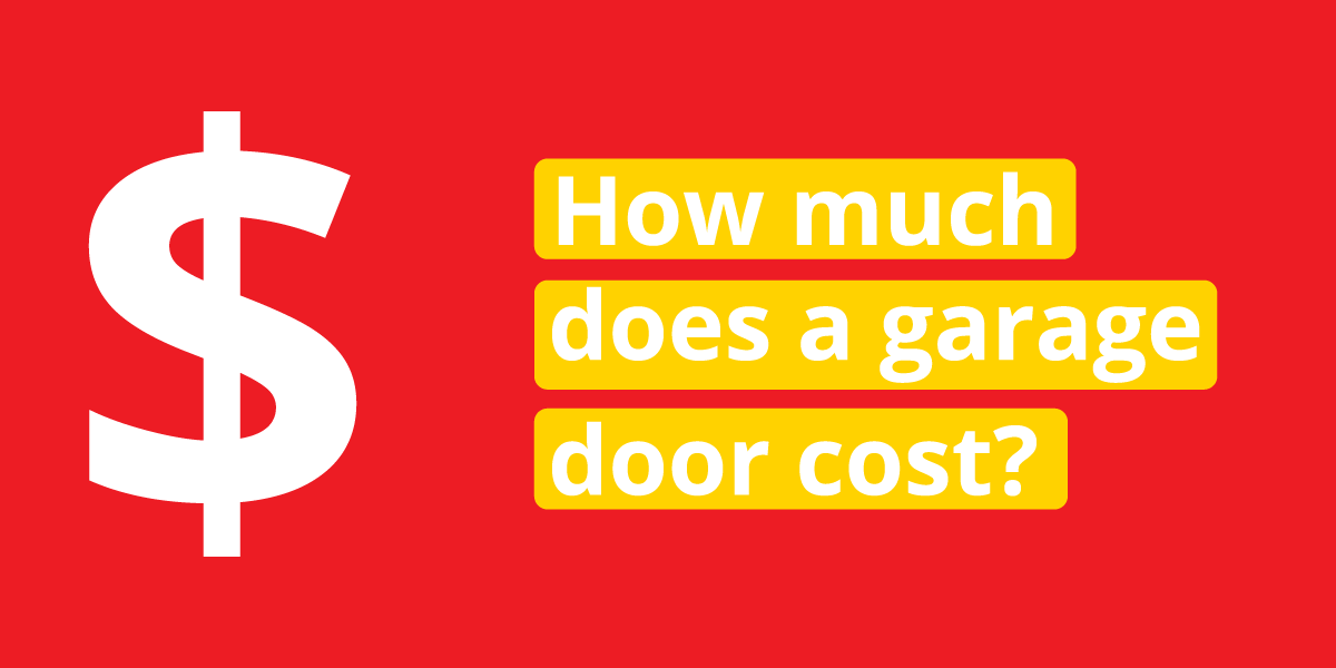 How much does a garage door cost? NZ Garage Pricing