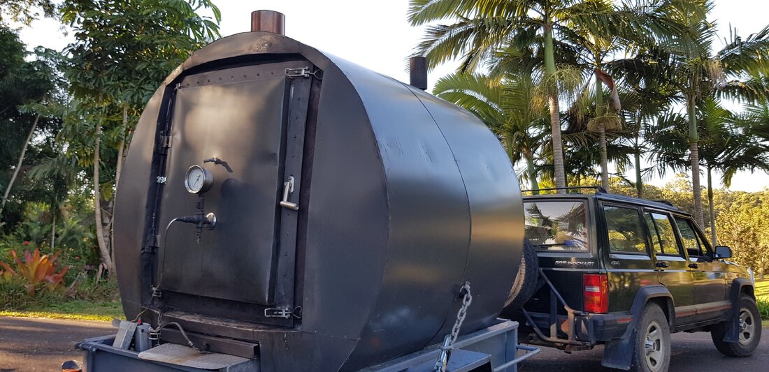 Biochar reactors, kilns and retorts for sale in Auckland, NZ Char Bro