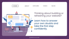 Thinking about building or refreshing your website? Doubts are normal