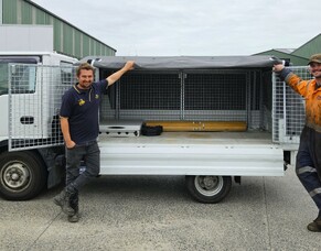 Urban Miners E-Waste Truck Ready for Action Thanks to Local Firm