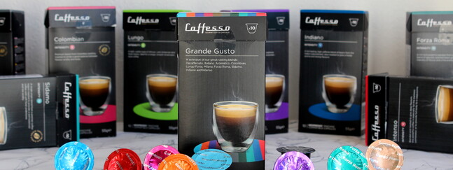 20 Forza Coffee Capsules compatible with Nespresso - L'OR Espresso